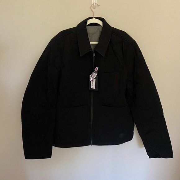 Ted Baker Reversible Quilted Puffer Barn Jacket Mens 7 - Picture 2 of 12